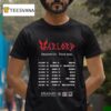 Warlord Deliver Us Europe Tour Dates T Shirt