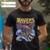Warren Lotas X Baltimore Ravens Fire The Cannons Skull Nfl T Shirt