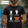 Washington Commanders Nothing Beats Rock Beats Scissors Paper Beats Rock Scissors Beats Paper T Shirt