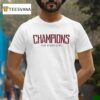 Washington State Cougars Champions Potato Bowl T Shirt