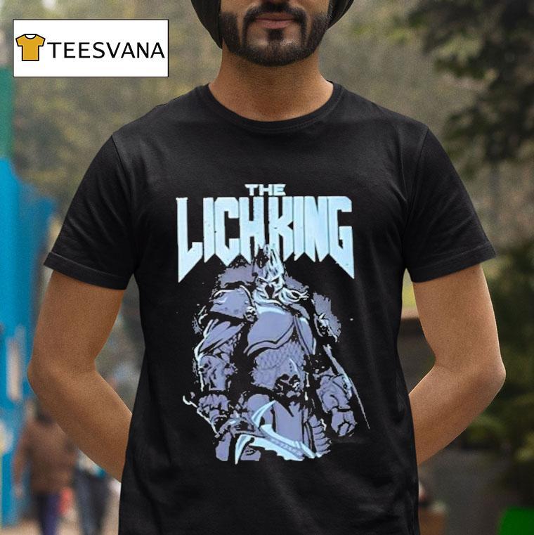 World Of Warcraft The Lich King T Shirt World Of Warcraft The Lich King T Shirt