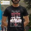 Yes I Am Old But I Saw Champions Boston Red Sox Players Signatures Thank You For The Memories T Shirt