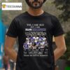 Yes I Am Old But I Saw Xlvii Champions Baltimore Ravens Players Signatures Thank You For The Memories T Shirt
