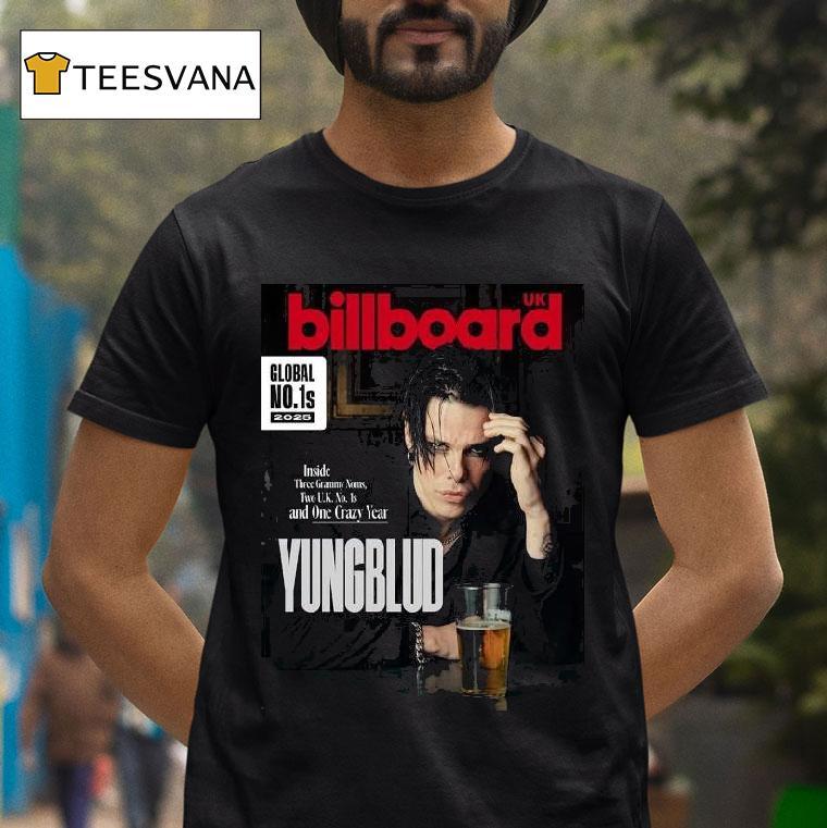 Yungblud On The Cover Of Billboard Uk Global No S Inside Three Grammy Noms T Shirt Yungblud On The Cover Of Billboard Uk Global No S Inside Three Grammy Noms T Shirt
