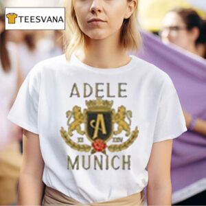 Adele Munich Badge T Shirt
