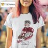 Aiden Fisher Portrait Indiana Hoosiers Football T Shirt