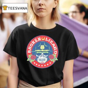 Broken Lizard Henry Loco Skull T Shirt
