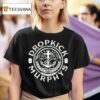 Dropkick Murphys Boston Nautical Badge T Shirt