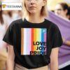 Love Joy Pride Human Rights Campaign T Shirt