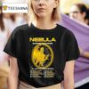 Nebula Europe Tour Dates T Shirt