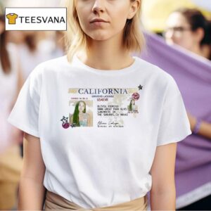 Olivia Rodrigo Drivers License Year Anniversary T Shirt
