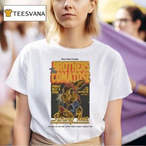 The Brothers Comatose Santa Cruz Ca Spring Tour Bunny T Shirt