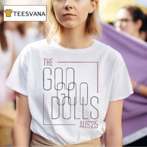 The Goo Goo Dolls Australian Tour Bone T Shirt