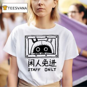 Zenless Zone Staff Only Zero Bangboo Game T Shirt