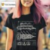Zephyr Airship Diagram Fight Crew Cloudward Ho T Shirt