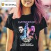 Dayseeker Supporting Motionless In White European Tour February Ovo Hydro Exhibition Way Glasgow Uk T Shirt
