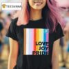Love Joy Pride Human Rights Campaign T Shirt