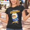 Justin Herbert Caricature Los Angeles Chargers T Shirt