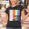Love Joy Pride Human Rights Campaign T Shirt