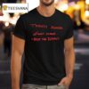 Seth Haslip Todays Agenda Fight Demons Help The Elderly T Shirt