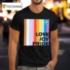 Love Joy Pride Human Rights Campaign T Shirt